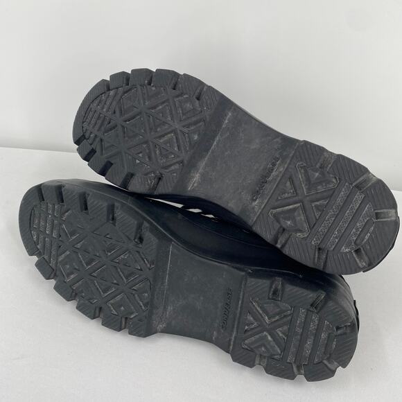 Converse Ctas Chuck Taylor Lugged High Black Sneaker Size 7 - Picture 7 of 10